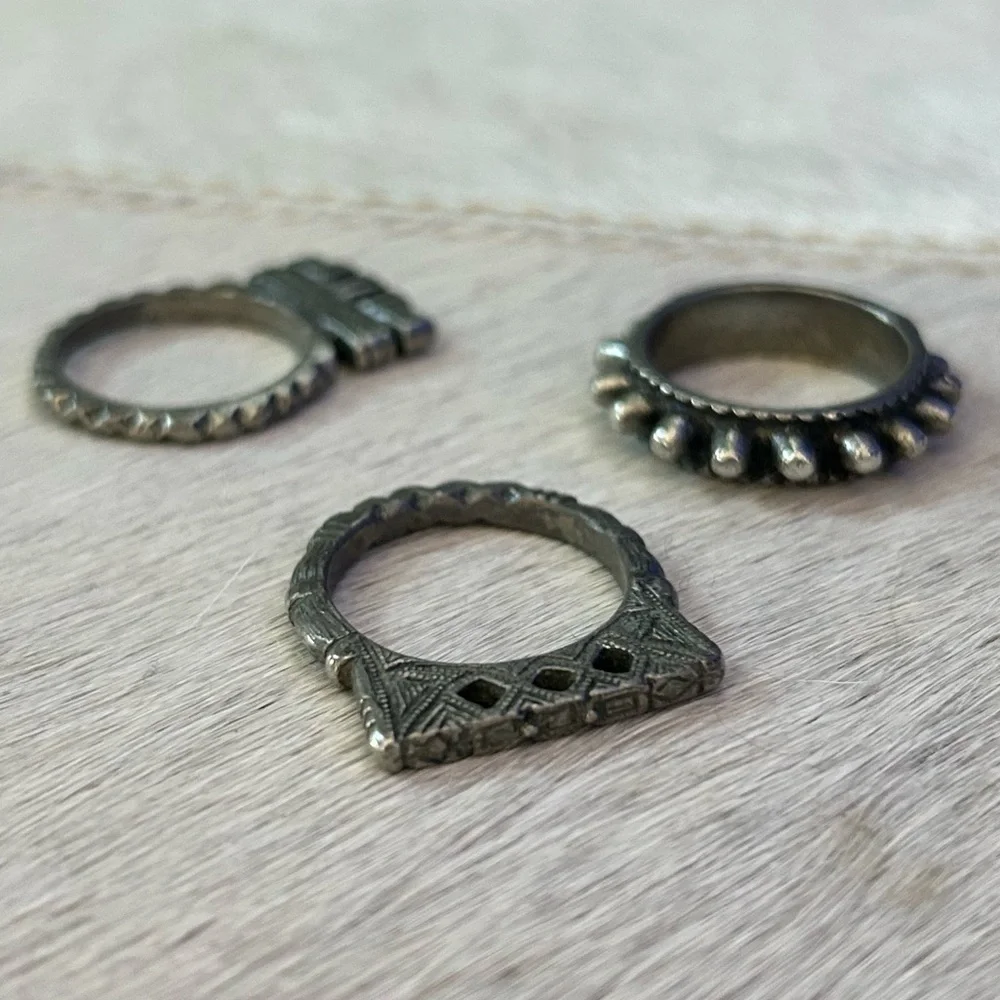 Vintage Stacking Rings - Picture 4 of 6